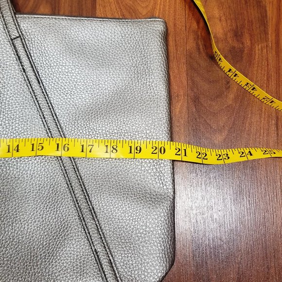 Shoulder Tote Bag, Pewter Gray in color, NWOT                         HOST PICK - Picture 9 of 10